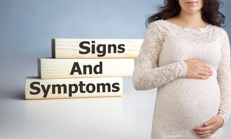 Pregnancy symptoms