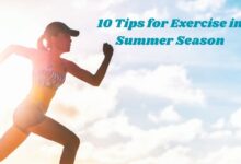 Tips for Exercise in Summer